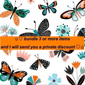 🦋 BUNDLE TO SAVE 🦋